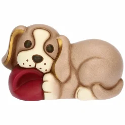 THUN Cane Todo con pantofola in ceramica, medio* Animali E Mini Animali|Figure
