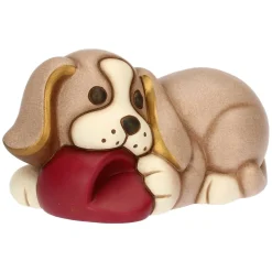 THUN Cane Todo con pantofola in ceramica, medio* Animali E Mini Animali|Figure