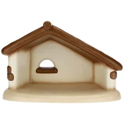 THUN Capanna Presepe Classico con gancio per addobbi bianco* Presepe