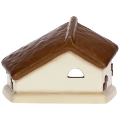 THUN Capanna Presepe Classico con gancio per addobbi bianco* Presepe