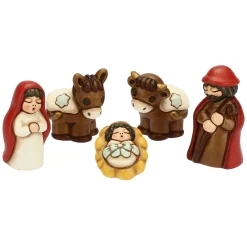 THUN Capanna stella cometa con Presepe Classico 2019 mini* Addobbi Natalizi|Presepe