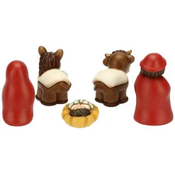 THUN Capanna stella cometa con Presepe Classico 2019 mini* Addobbi Natalizi|Presepe