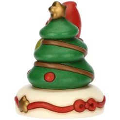 THUN Carillon gnomo Oliver e albero di Natale in ceramica, medio* Figure In Ceramica|Addobbi Natalizi