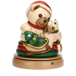 THUN Carillon Teddy e Renna Robin in ceramica, maxi* Teddy|Figure In Ceramica