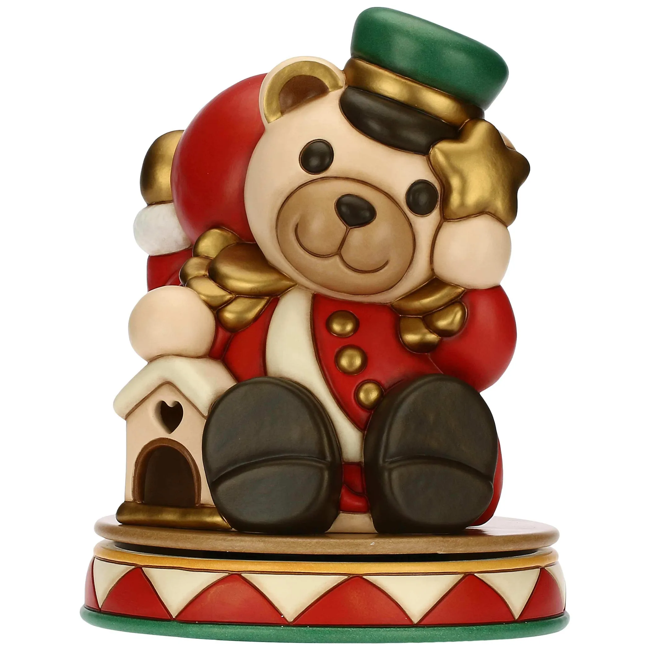 THUN Carillon Teddy schiaccianoci Xmas 2022 maxi* Addobbi Natalizi|Maxi Figure
