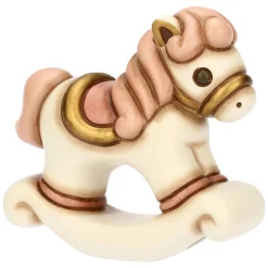 THUN Cavallino a dondolo lei in ceramica* Bomboniere Comunione|Bomboniere Battesimo