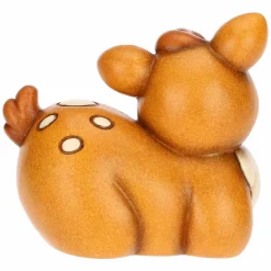 THUN Cerbiatto Amy Buon Anno 2025 in ceramica* Animali E Mini Animali|Addobbi Natalizi