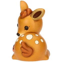 THUN Cerbiatto Amy con coccinella in ceramica AbbracciAMI* Animali E Mini Animali|Figure