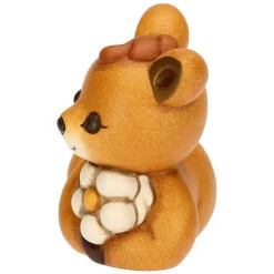 THUN Cerbiatto Amy con fiore in ceramica AbbracciAMI, piccolo* Animali E Mini Animali|Figure