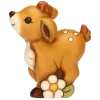 THUN Cerbiatto Amy con fiore in ceramica, grande* Animali E Mini Animali|Figure