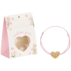 THUN Cerimonia Solidale - scatolina rosa con Filo d'Amore* Confezioni Confetti|Bomboniere Nascita