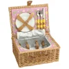 THUN Cestino pic nic in vimini Florianne primavera* Regali Per Chi Ama Cucinare|Outdoor