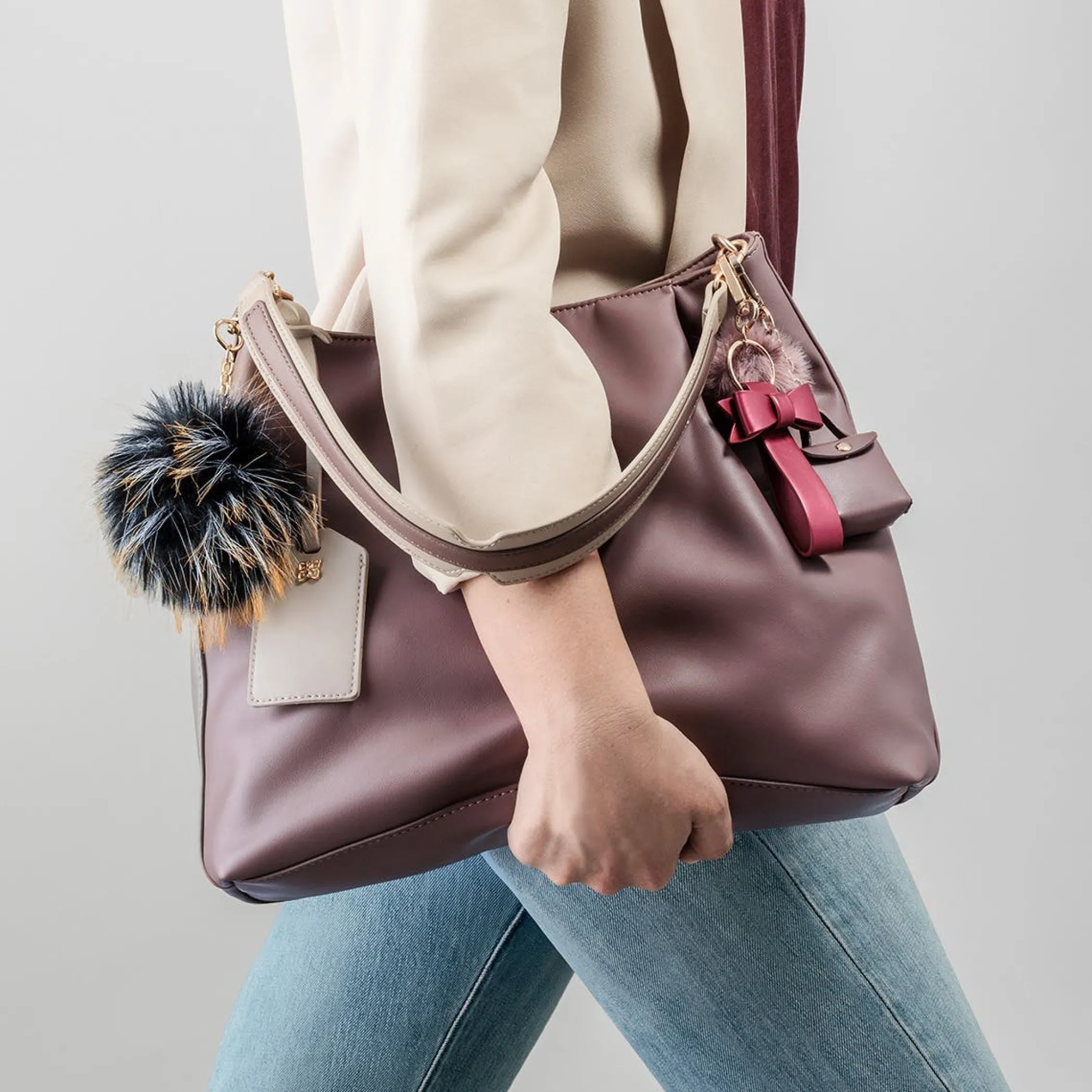 THUN Charm per borsa a nodo in ecopelle* Portachiavi