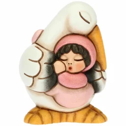 THUN Cicogna nascita con bimba* Animali E Mini Animali|Bomboniere Battesimo