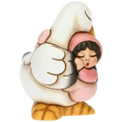 THUN Cicogna nascita con bimba* Animali E Mini Animali|Bomboniere Battesimo