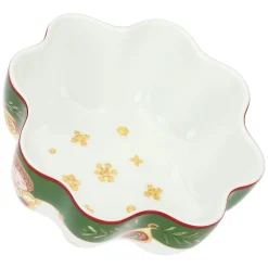 THUN Ciotola a forma di quadrifoglio in porcellana Sorprese di Natale, media* Teglie E Insalatiere|Accessori Natalizi Per La Tavola