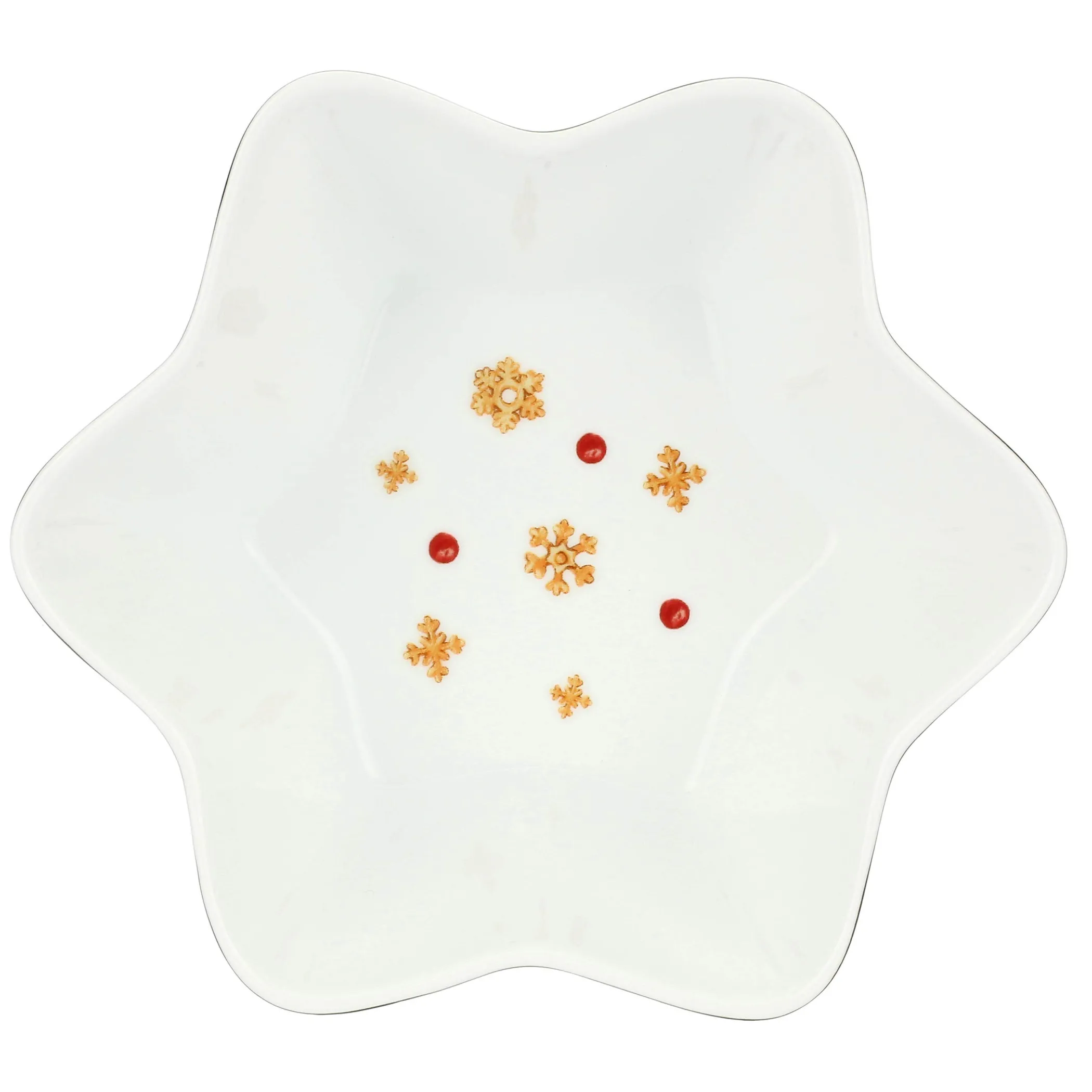 THUN Ciotola a forma di stella in porcellana Sorprese di Natale, media* Teglie E Insalatiere|Accessori Natalizi Per La Tavola