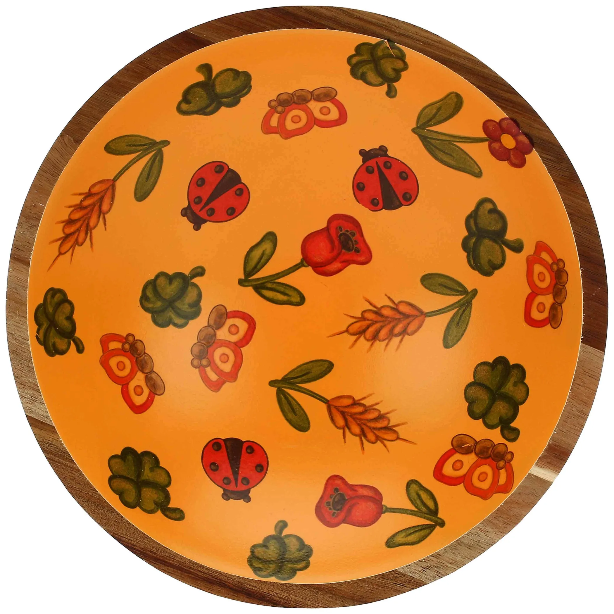 THUN Ciotola in legno Estate Fantastica, media* Teglie E Insalatiere