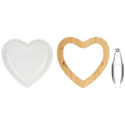 THUN Ciotola schiaccianoci in porcellana e legno Happy Country* Altri Complementi Per La Tavola