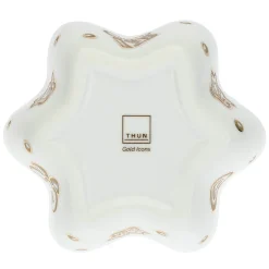 THUN Ciotola stella in porcellana Gold Icons* Altri Complementi Per La Tavola|Accessori Natalizi Per La Tavola