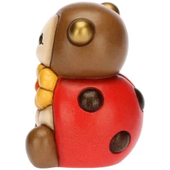 THUN Coccinella con fiore giallo media* Animali E Mini Animali|Bomboniere Laurea