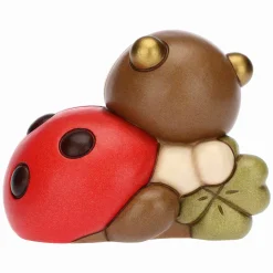 THUN Coccinella con quadrifoglio media* Animali E Mini Animali|Bomboniere Laurea