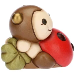 THUN Coccinella con quadrifoglio media* Animali E Mini Animali|Bomboniere Laurea