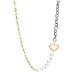THUN Collana con cuore e perle* Collane