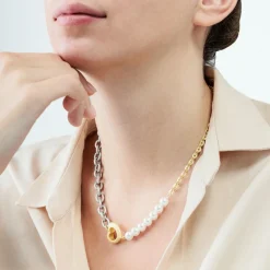 THUN Collana con cuore e perle* Collane