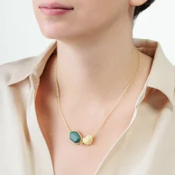 THUN Collana con pietra ceramica e cuore* Collane