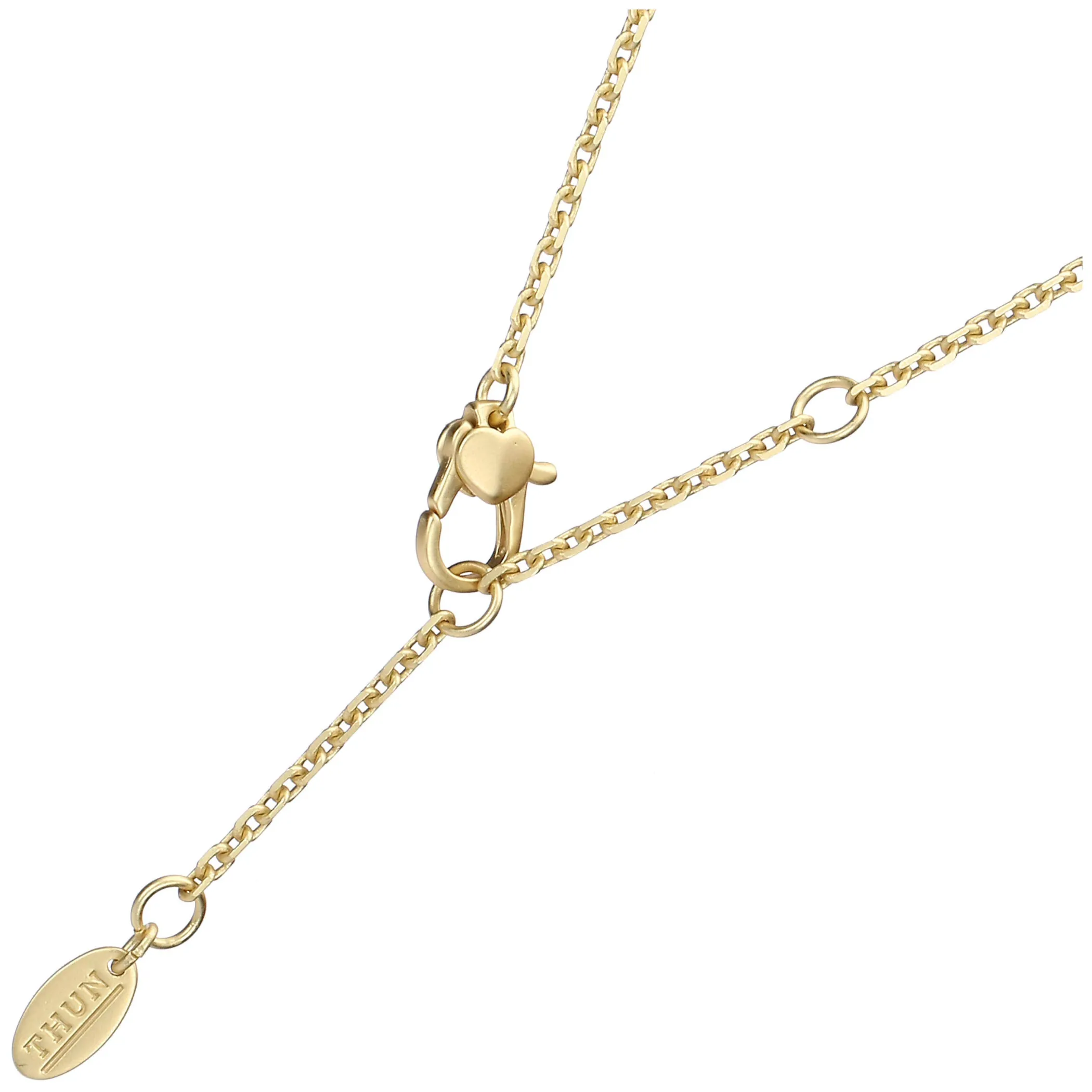 THUN Collana con pietra in ceramica e cuore* Collane