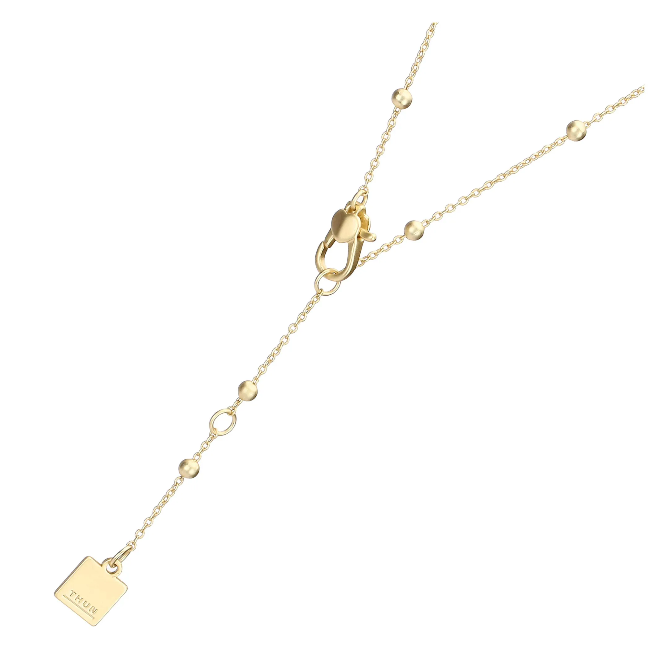 THUN Collana con pietre ceramiche e quadrifoglio* Collane