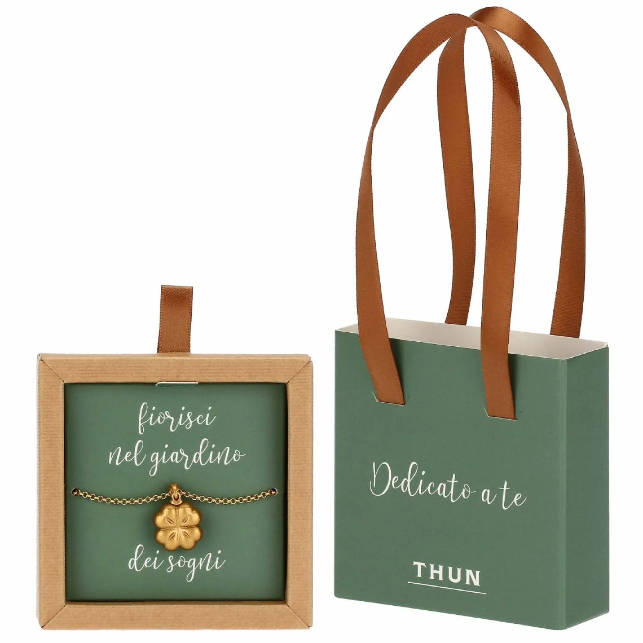 THUN Collana con quadrifoglio* Collane