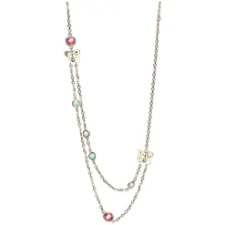 THUN Collana due catene con farfalla Leyla* Collane