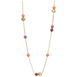 THUN Collana lunga da donna con campanula e perle* Collane