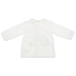 THUN Completo tutina bianca e rossa a maniche lunghe & OVS ciniglia Orso polare Paul 1-3 mesi* Abbigliamento E Tessile