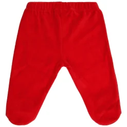 THUN Completo tutina bianca e rossa a maniche lunghe & OVS ciniglia Orso polare Paul 1-3 mesi* Abbigliamento E Tessile