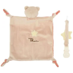 THUN Confezione regalo doudou e portaciuccio Teddy* Abbigliamento E Tessile|Regalo Nascita