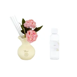 THUN Confezione regalo mini diffusore con fiori, taupe* Bomboniere Anniversario|Bomboniere Matrimonio