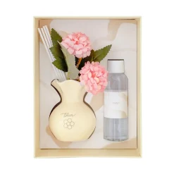 THUN Confezione regalo mini diffusore con fiori, taupe* Bomboniere Anniversario|Bomboniere Matrimonio