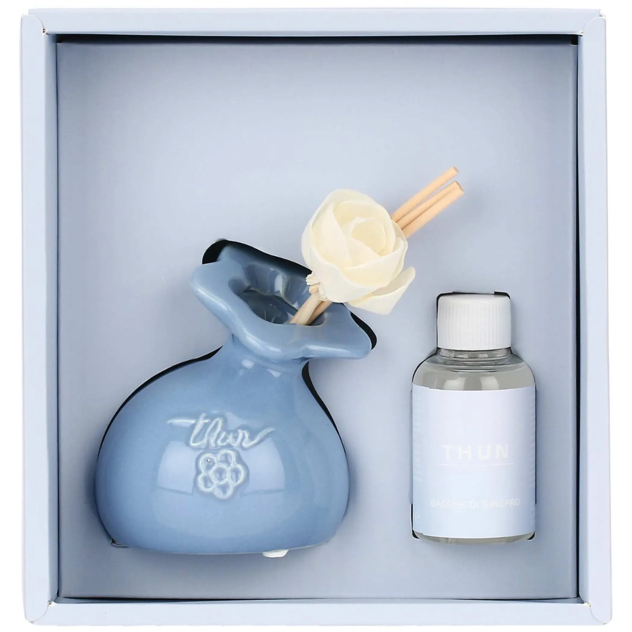 THUN Confezione regalo mini diffusore, blu* Bomboniere Anniversario|Bomboniere Matrimonio