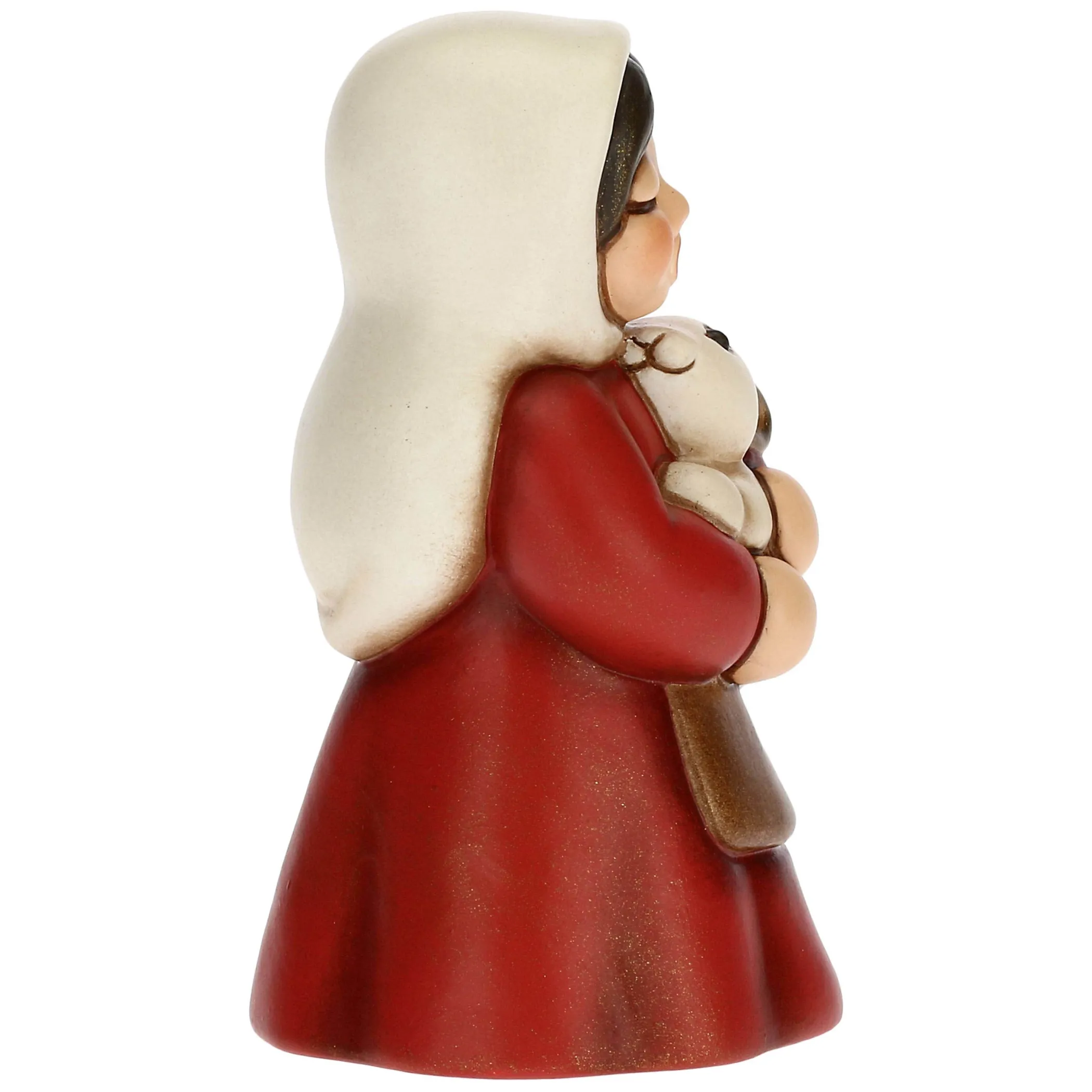 THUN Contadina con coniglio Presepe Classico rosso* Presepe
