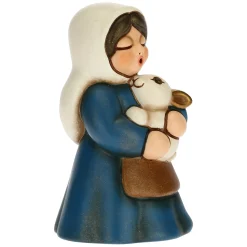 THUN Contadina con coniglio Presepe Classico blu* Presepe|Figure