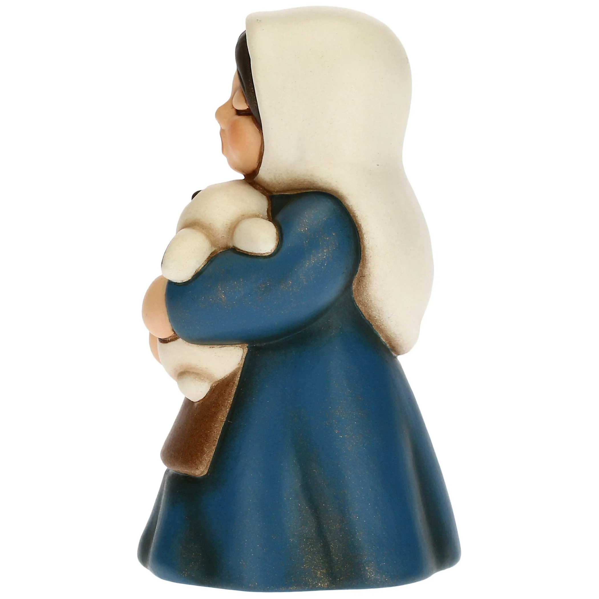 THUN Contadina con coniglio Presepe Classico blu* Presepe|Figure