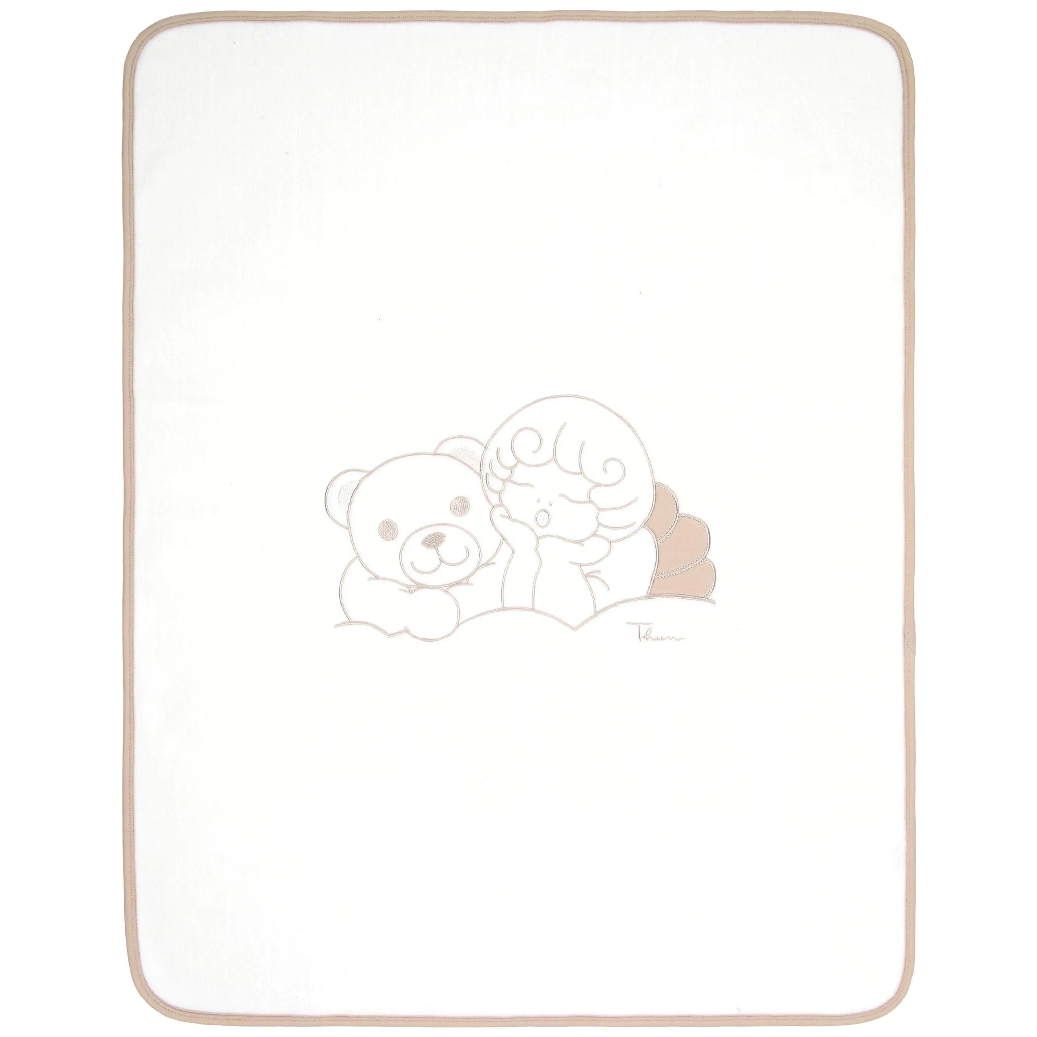 THUN Copertina invernale con Teddy e angelo* Abbigliamento E Tessile