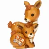 THUN Coppia cerbiatto Amy con farfalla AbbracciAMI* Animali E Mini Animali|Figure