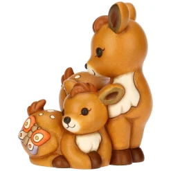 THUN Coppia cerbiatto Amy con farfalla AbbracciAMI* Animali E Mini Animali|Figure