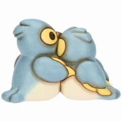 THUN Coppia cinciarelle in ceramica con cuore, piccole* Figure