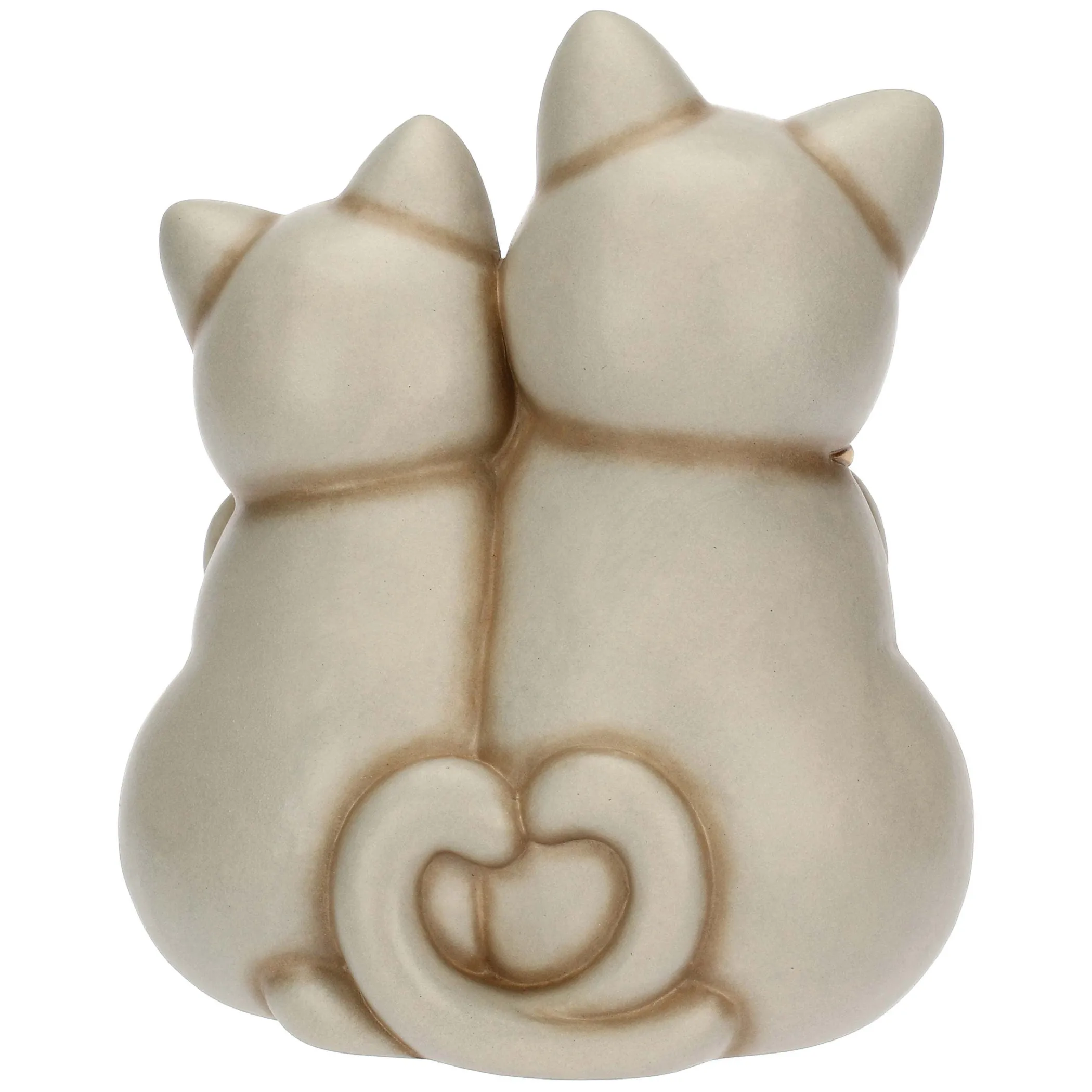 THUN Coppia di gatti innamorati in ceramica* Animali E Mini Animali|Figure