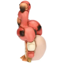 THUN Coppia fenicotteri in ceramica con cuori, maxi* Maxi Figure|Figure